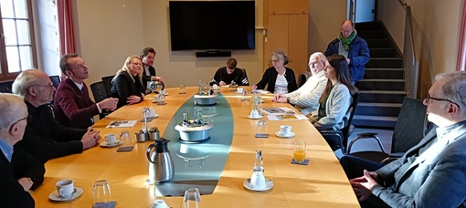 Empfang b.Bürgermeister